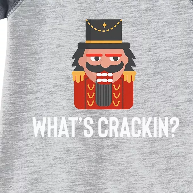 Nutcracker Dance Joke Russian Ballet Whats Crackin Infant Baby Jersey Bodysuit