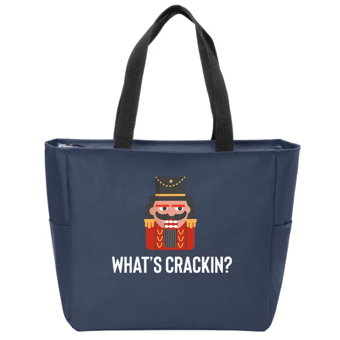 Nutcracker Dance Joke Russian Ballet Whats Crackin Zip Tote Bag