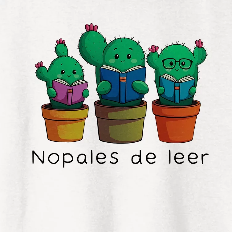 Nopales De Leer Women's Crop Top Tee