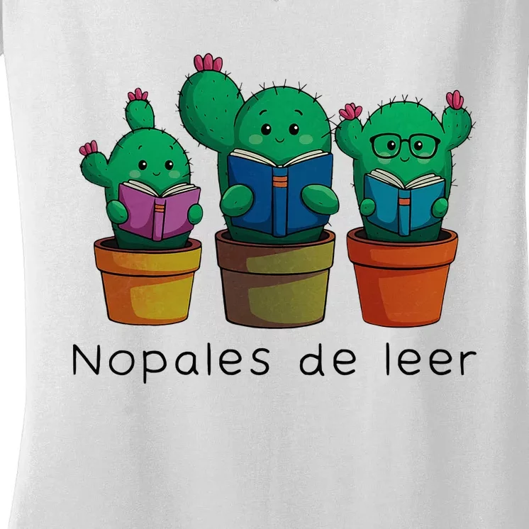 Nopales De Leer Women's V-Neck T-Shirt