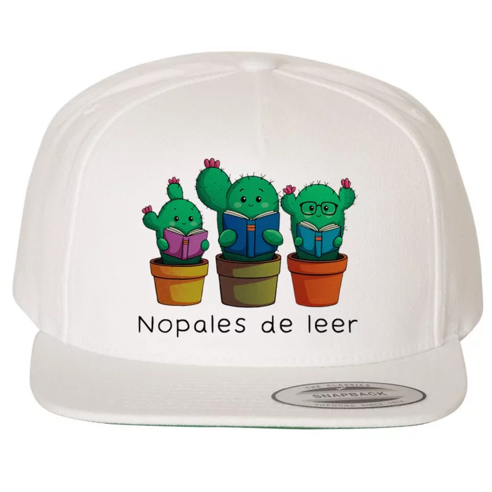 Nopales De Leer Wool Snapback Cap