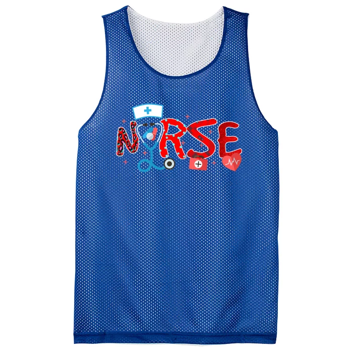 Nurse Day Life Nurses Week Healthcare Nursing Gift Mesh Reversible Basketball Jersey Tank