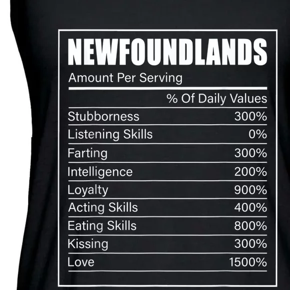 Newfoundland Dog Lover Newfoundland Facts Newfoundland Ladies Essential Flowy Tank