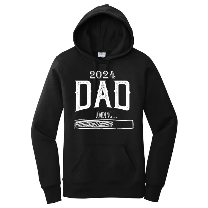 New Dad Loading 2024 Women's Pullover Hoodie