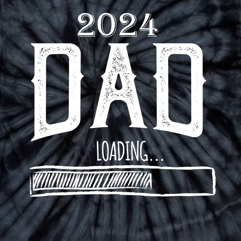 New Dad Loading 2024 Tie-Dye T-Shirt