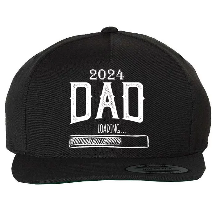 New Dad Loading 2024 Wool Snapback Cap