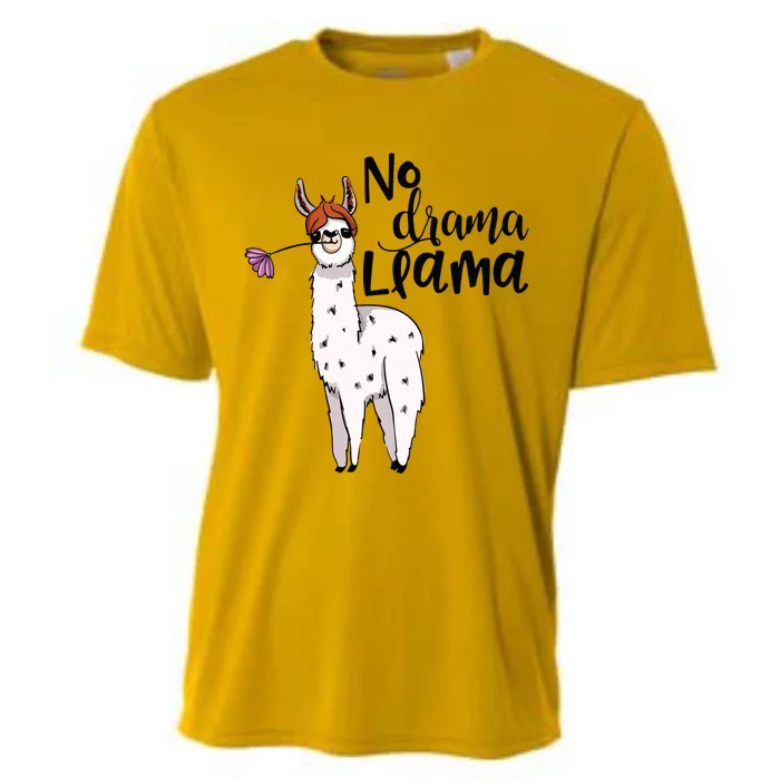 No Drama Llama Cute Llama Costume Or Llama Pajamas Cooling Performance Crew T-Shirt