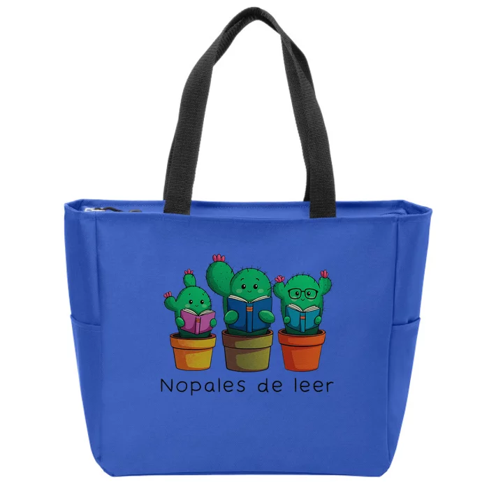 Nopales De Leer Zip Tote Bag