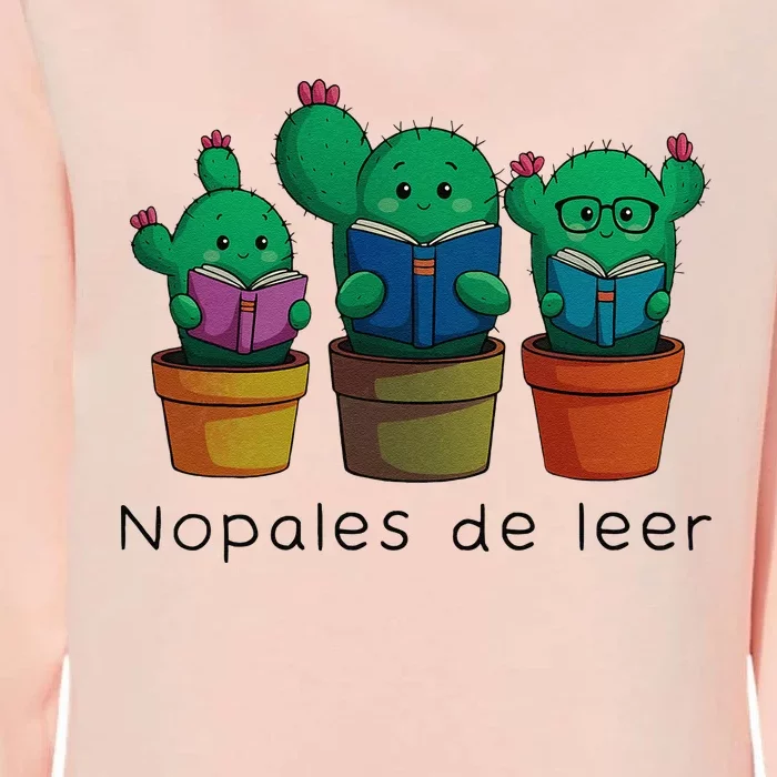 Nopales De Leer Womens California Wash Sweatshirt