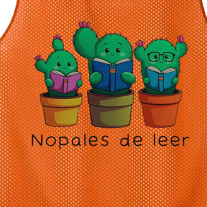 Nopales De Leer Mesh Reversible Basketball Jersey Tank