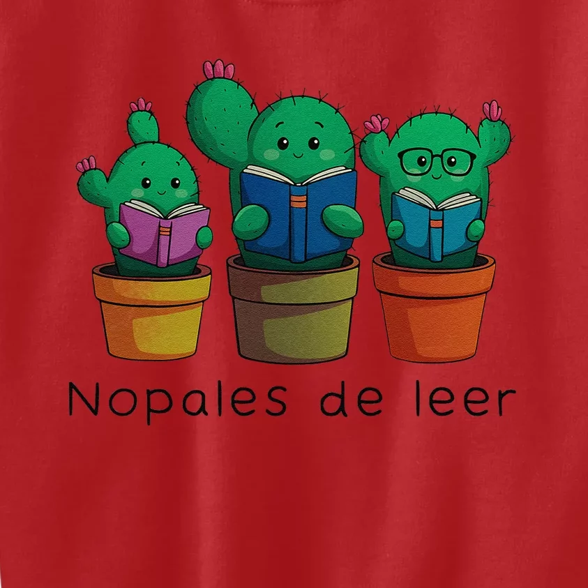 Nopales De Leer Kids Sweatshirt