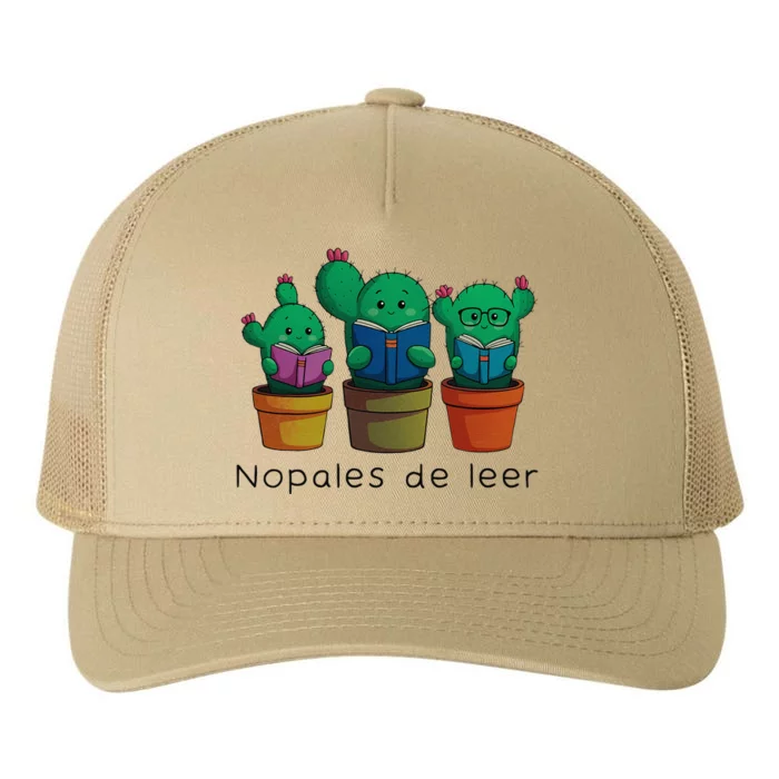 Nopales De Leer Yupoong Adult 5-Panel Trucker Hat