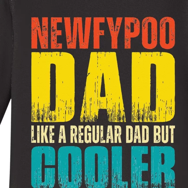 Newfypoo Dad Like a Regular Dad but Cooler Baby Long Sleeve Bodysuit