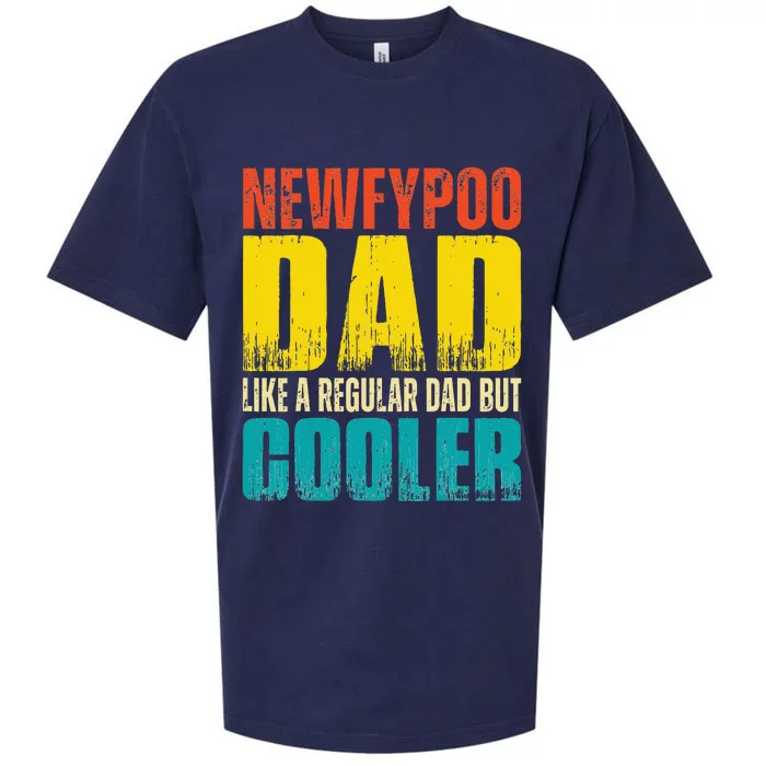 Newfypoo Dad Like a Regular Dad but Cooler Sueded Cloud Jersey T-Shirt