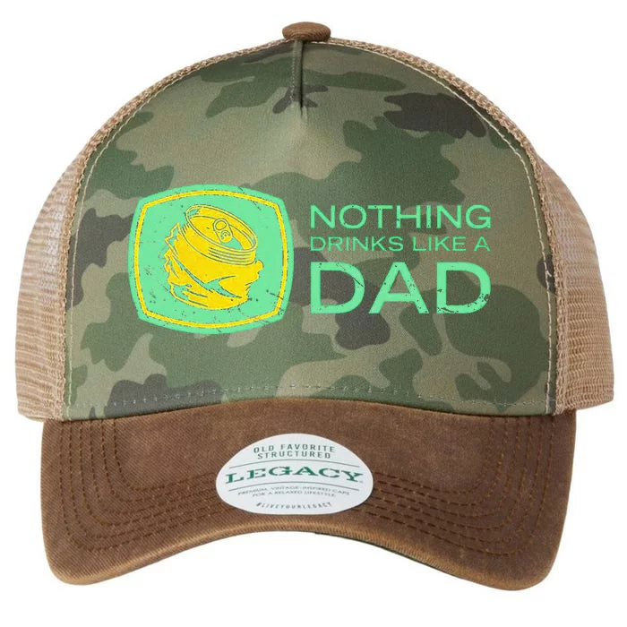 Nothing Drinks Like A Dad Legacy Tie Dye Trucker Hat