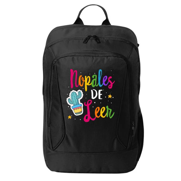 Nopales De Leer Never Stop Reading Spanish Teacher Espanol City Backpack