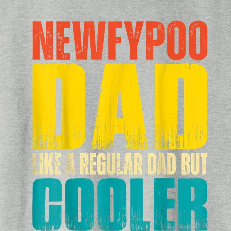 Newfypoo Dad Like A Regular Dad But Cooler Women's Crop Top Tee