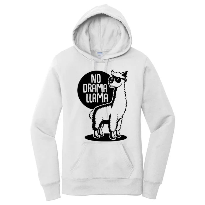 No Drama Llama Women's Pullover Hoodie