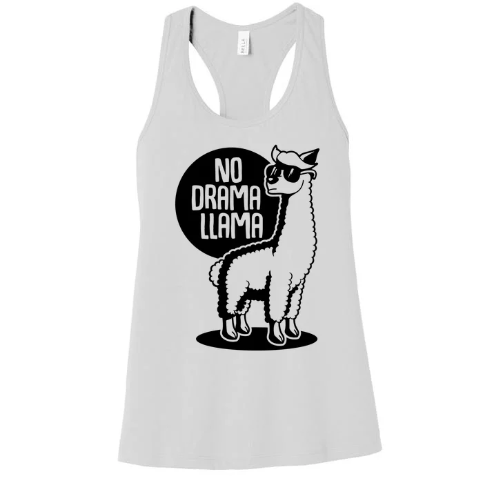 No Drama Llama Women's Racerback Tank