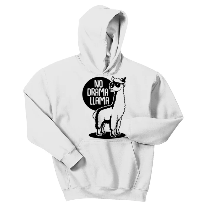 No Drama Llama Kids Hoodie