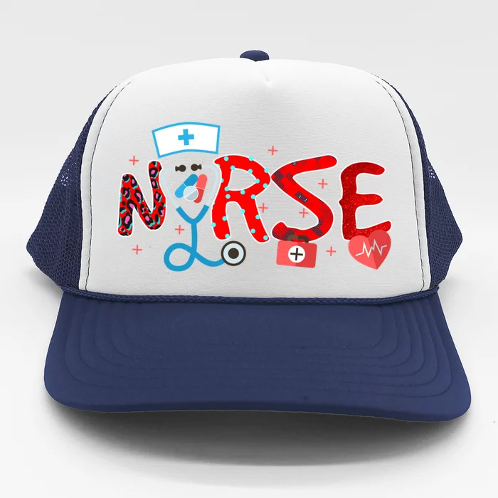 Nurse Day Life Nurses Week Healthcare Nursing Meaningful Gift Trucker Hat