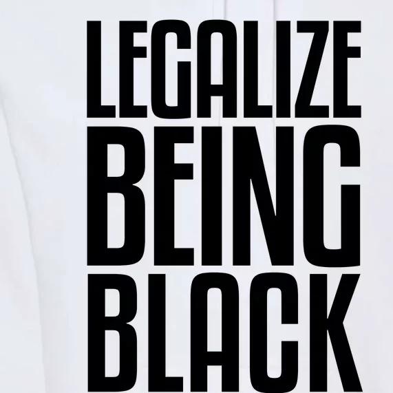 Nate Diaz Legalize Being Black Premium Hoodie