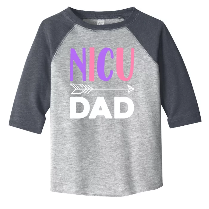 Nicu Dad Meaningful Gift Toddler Fine Jersey T-Shirt