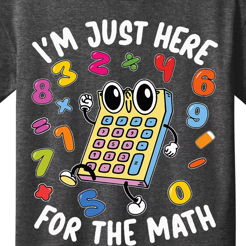 Number Day Maths Day Number Day Calculator Costume Kids T-Shirt