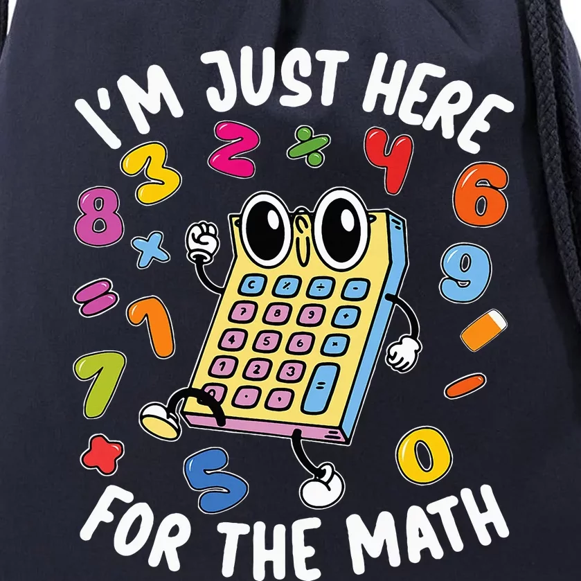 Number Day Maths Day Number Day Calculator Costume Drawstring Bag