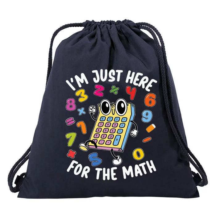 Number Day Maths Day Number Day Calculator Costume Drawstring Bag