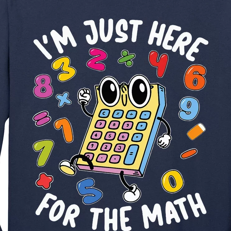 Number Day Maths Day Number Day Calculator Costume Tall Long Sleeve T-Shirt