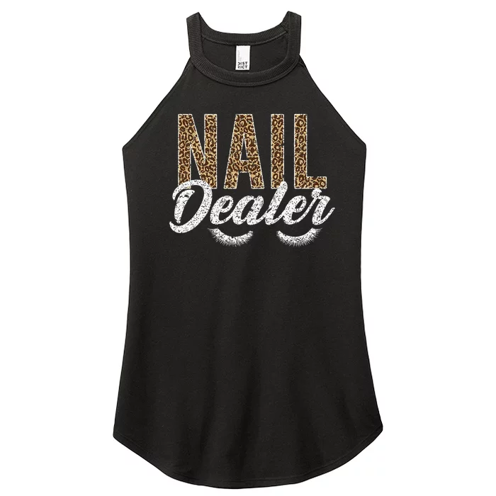 Nail Dealer Manicurist Nail Stylist Nail Artist Nail Tech Women’s Perfect Tri Rocker Tank