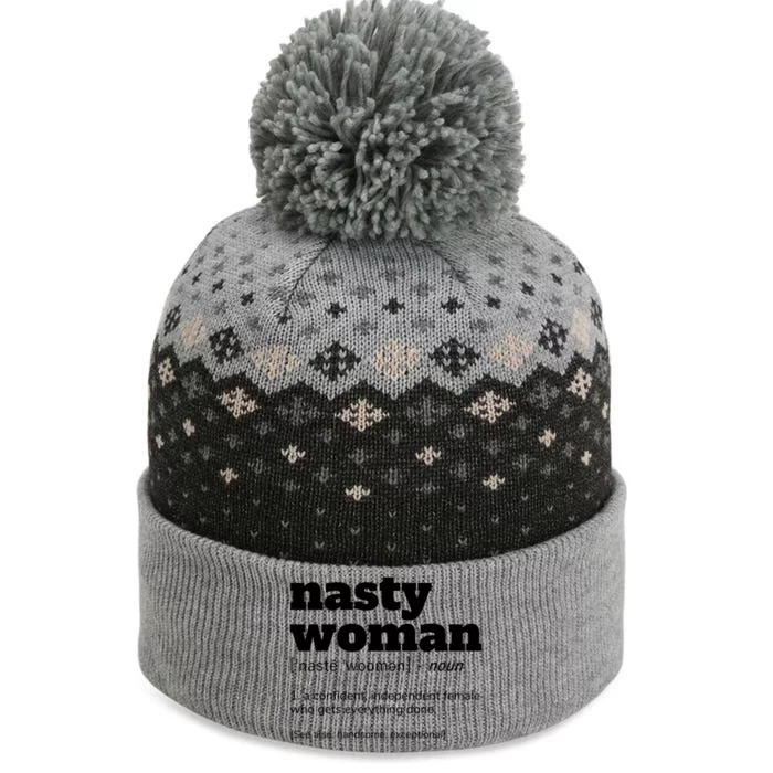 Nasty Definition Meaningful Gift The Baniff Cuffed Pom Beanie