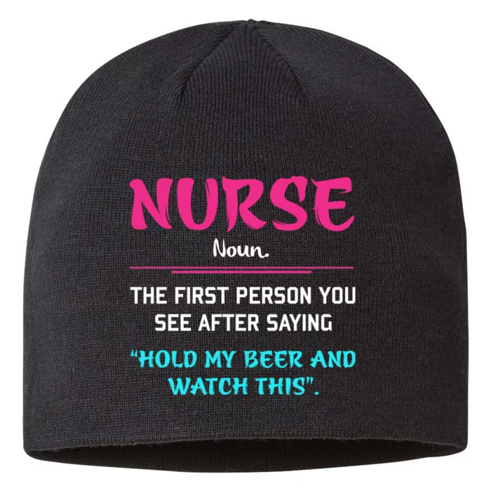 Nurse Definition 8 1/2in Sustainable Knit Beanie