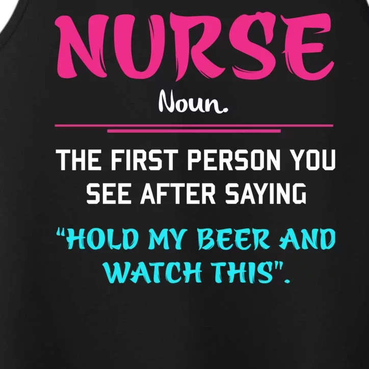 Nurse Definition Performance Tank