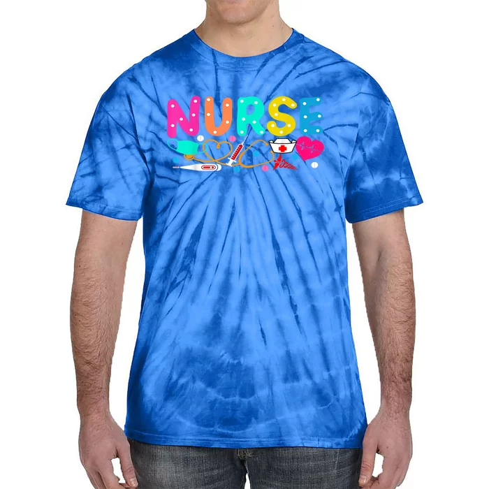 NurseS Day Nurse Life Happy National Nurses Week 2024 Great Gift Tie-Dye T-Shirt