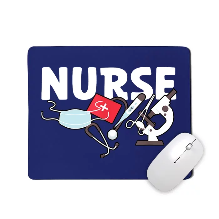 Nurse's Day Nurse Week Funny Nurse Life Awesome Cute Cool Mousepad