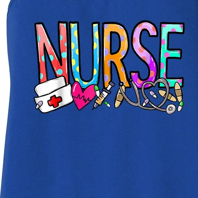 NurseS Day Nurse Life Nurse Week Women's Racerback Tank