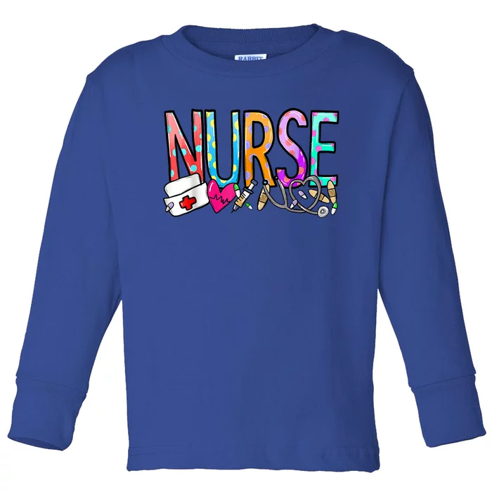 NurseS Day Nurse Life Nurse Week Toddler Long Sleeve Shirt