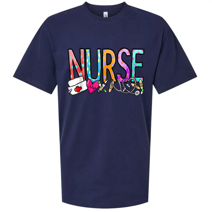 NurseS Day Nurse Life Nurse Week Sueded Cloud Jersey T-Shirt