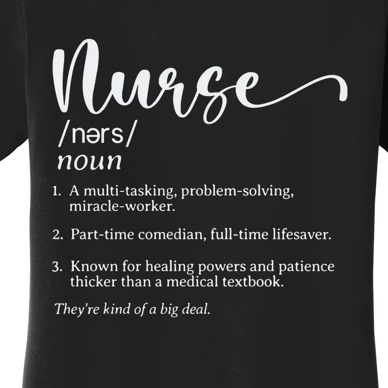 Nurse Definition Women's T-Shirt