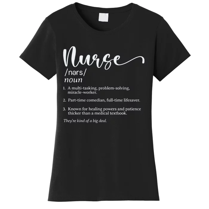 Nurse Definition Women's T-Shirt