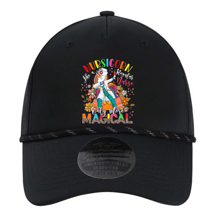 Nursicorn Definition Nurse More Magical Dabbing Unicorn Funny Gift Performance The Dyno Cap