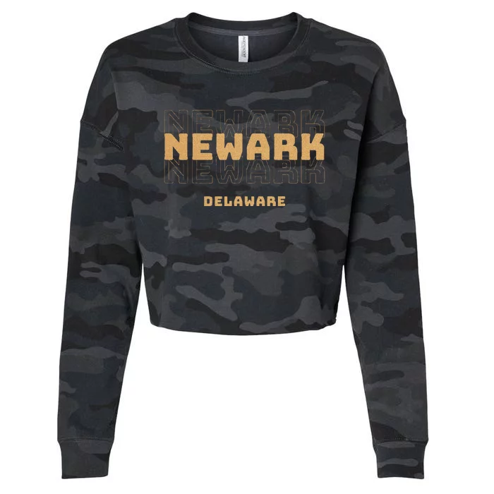 Newark Delaware Cropped Pullover Crew