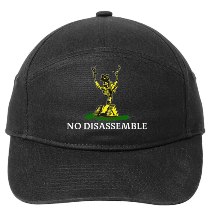 No Disassemble 7-Panel Snapback Hat