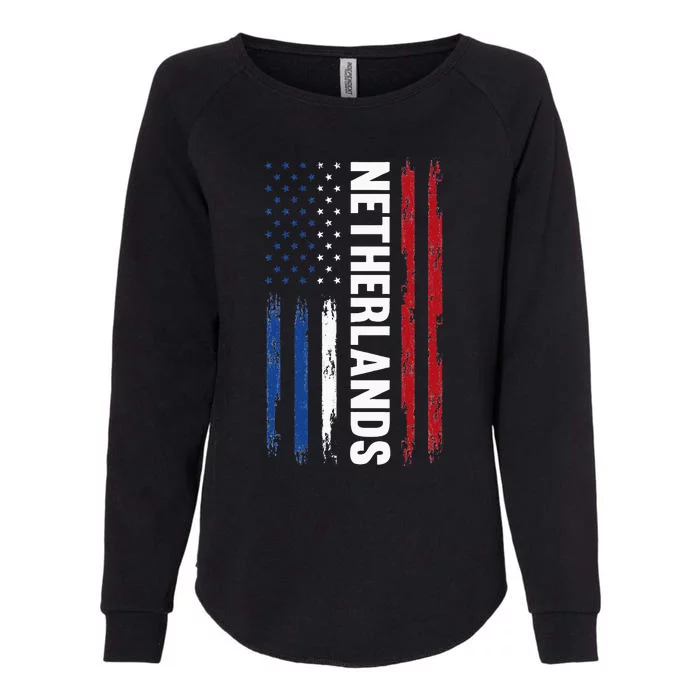 Netherlands Dutch Netherlands Womens California Wash Sweatshirt