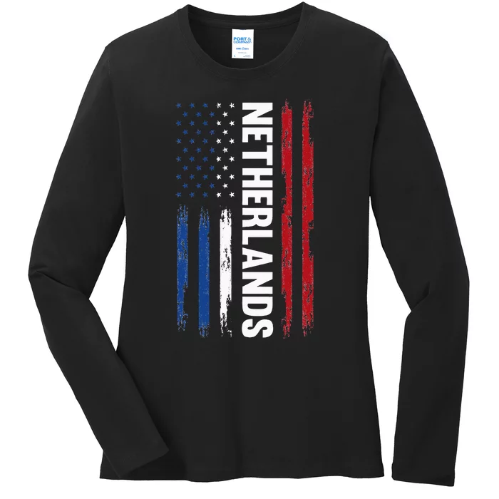 Netherlands Dutch Netherlands Ladies Long Sleeve Shirt