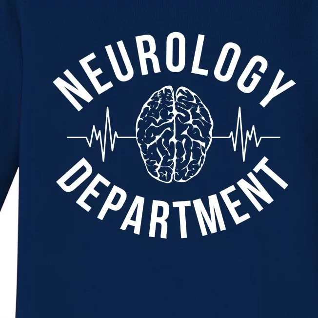 Neurology Department Neuro Nurses Gift Baby Long Sleeve Bodysuit