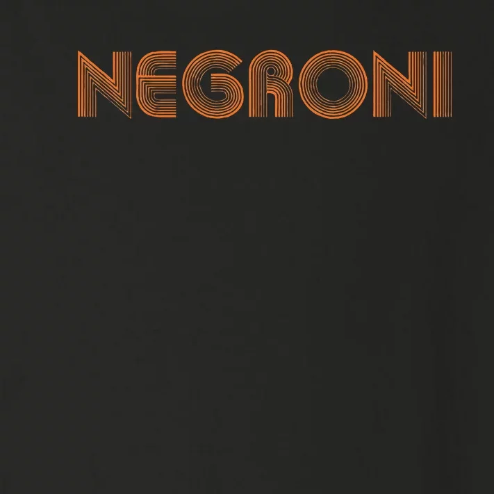 Negroni Drink Party Retro Cute Streetwear Gift Toddler Long Sleeve Shirt