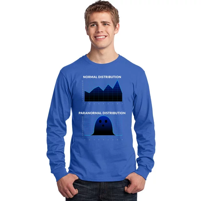 Normal Distribution Paranormal Distribution Paranormal Cool Gift Tall Long Sleeve T-Shirt